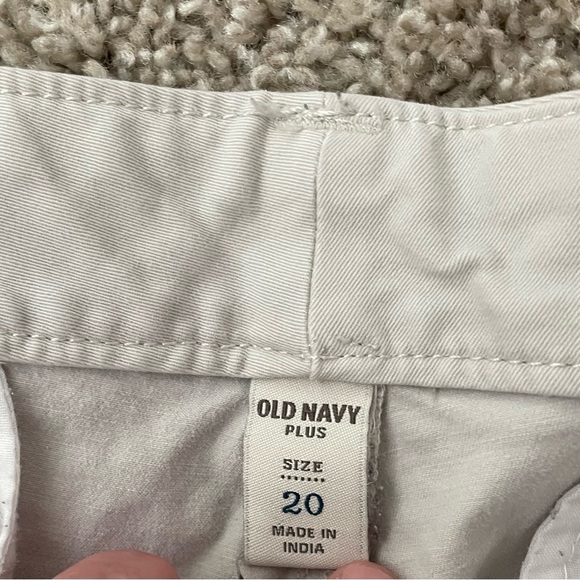OLD NAVY Women’s Stone Tan Khaki Bootcut Pants Sz 20 Plus - Picture 5 of 9